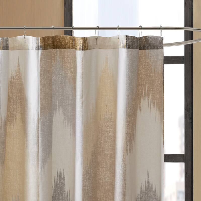 Cotton Printed Shower Curtain