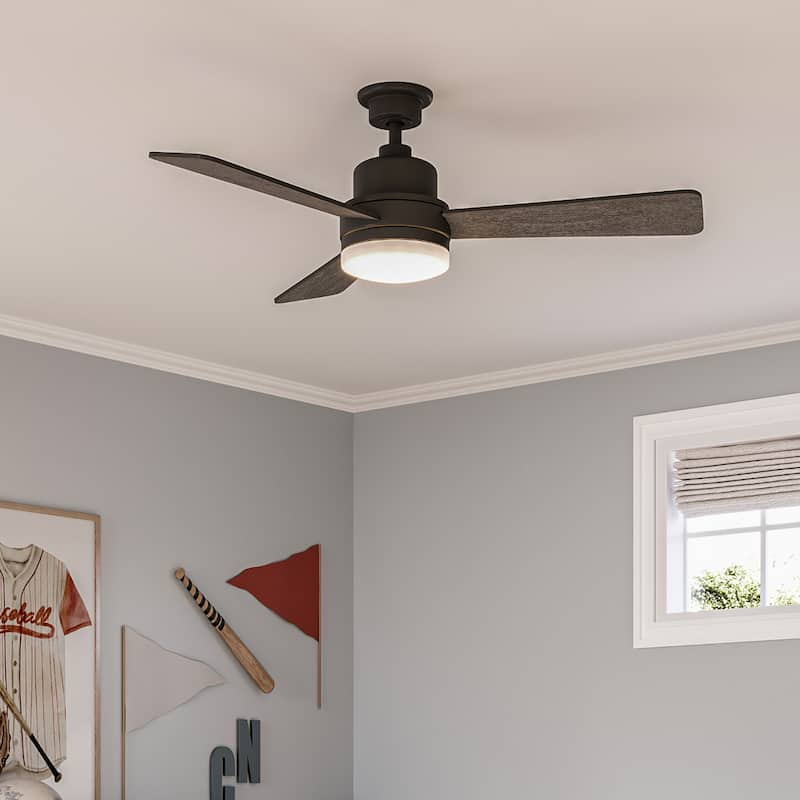 Trevina II Collection LED 52" 3-Blade Fan - 10.500" x 25.250" x 11.370"