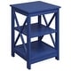 preview thumbnail 24 of 67, Convenience Concepts Oxford End Table with Shelves