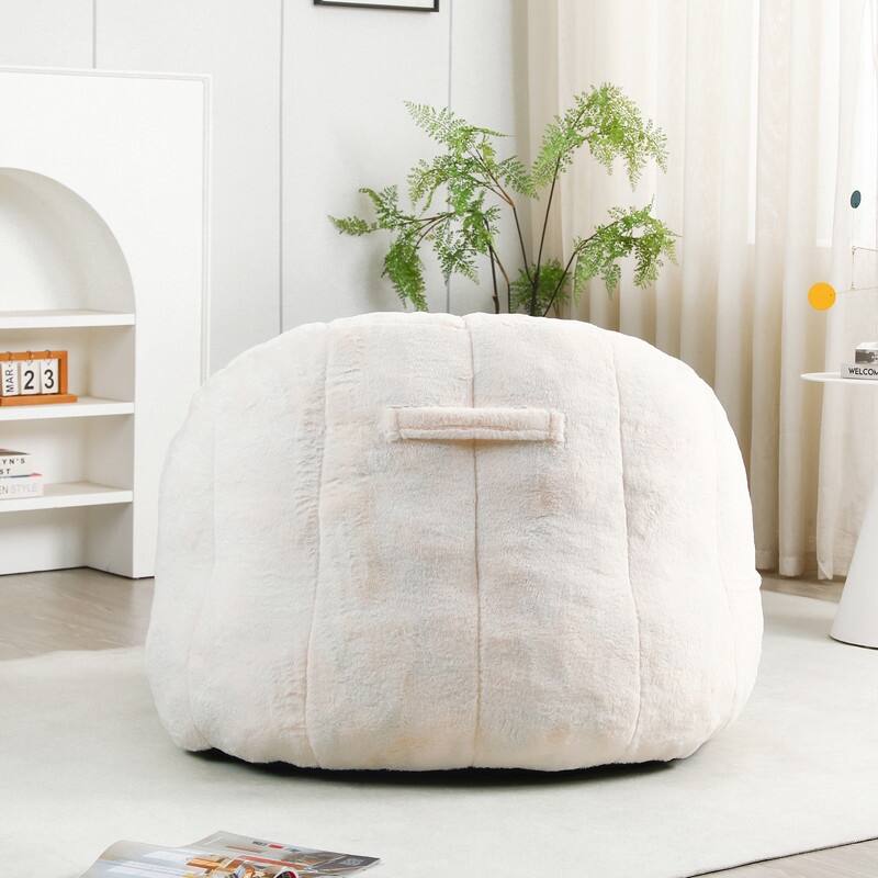 Adults with Armrests Comfy Bean Bag Chair