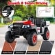 preview thumbnail 17 of 38, Costway 24V 7AH Kids Golf Cart 4WD 2 Seater Ride on Car with Sun Shade