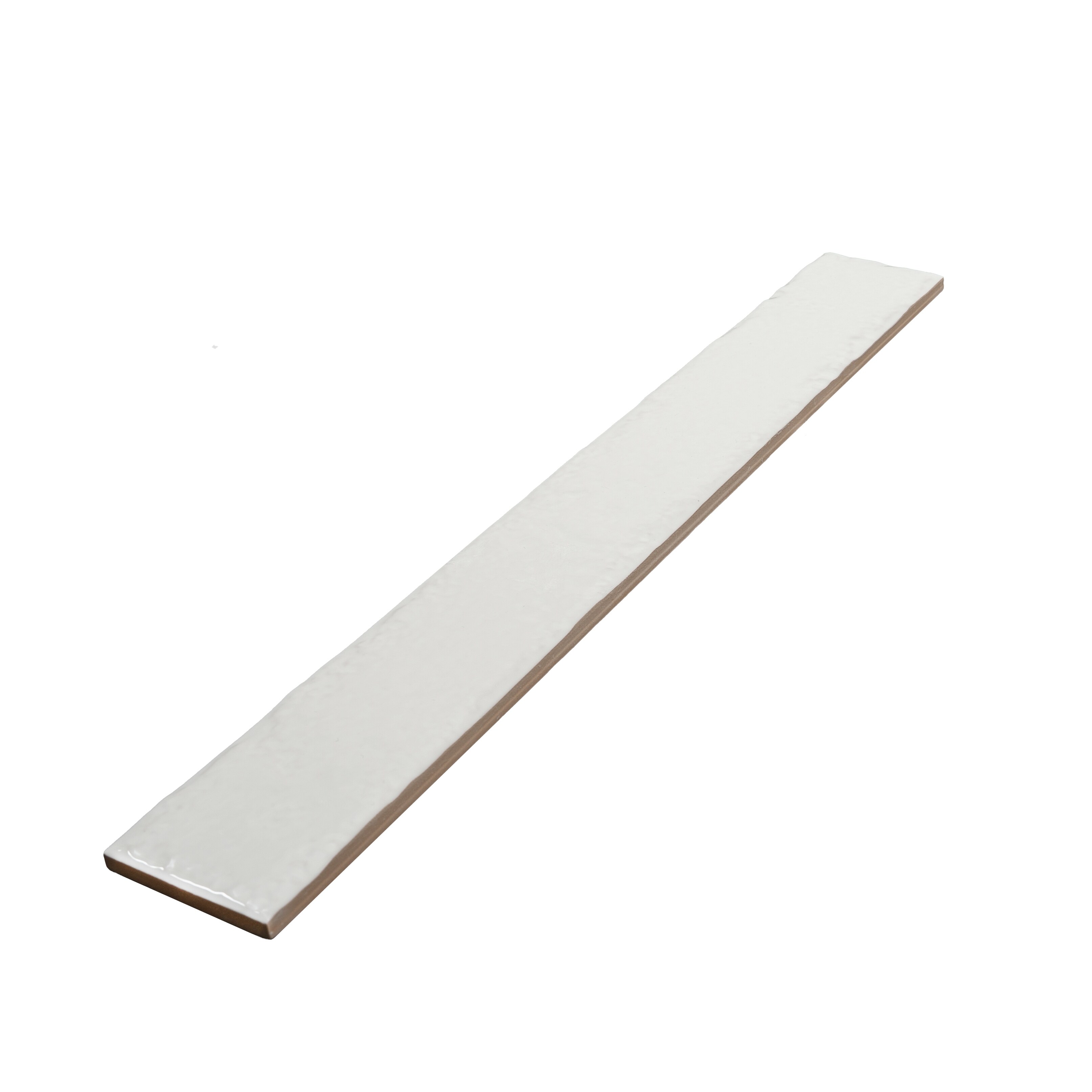 Valenza 2x16 Soft White Ceramic Zellige Subway Wall Tile (10.76 sq
