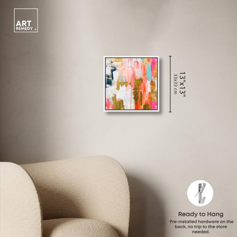 Exuberant Hues I Canvas by Art Remedy