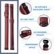 preview thumbnail 24 of 25, GSE™ 1x1 Hard Billiard Pool Cue Stick Carrying Case, Billiard Cue Case Holds 1 Butts/1 Shafts (5 Colors)