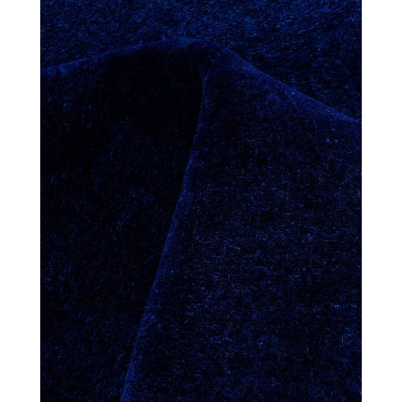 Fine Vibrance One-of-a-Kind Hand-Knotted Area Rug - Blue, 6' 1" x 8' 6" - 6' 1" x 8' 6"