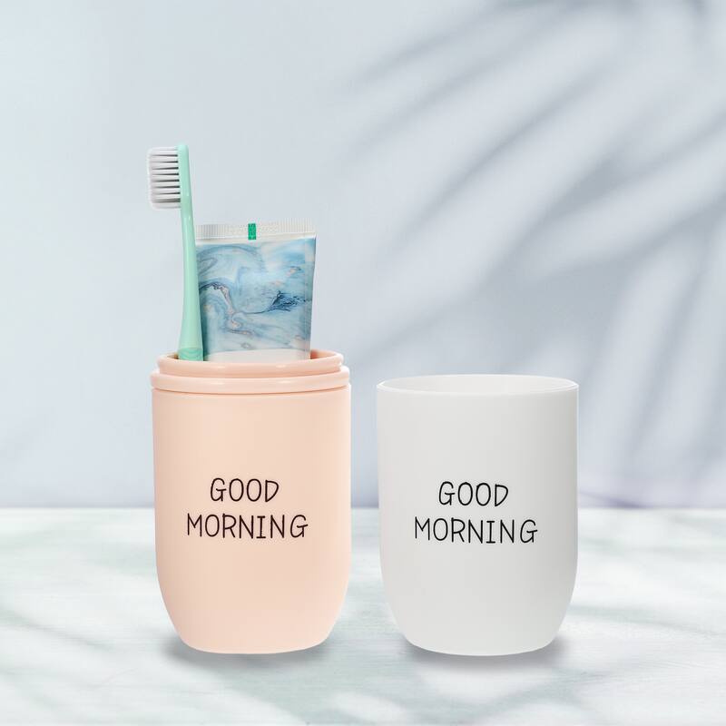 Toothbrush Travel Case, Plastic, Lightweight Traveling Toothbrush Holders Case, 7.87"x2.87"