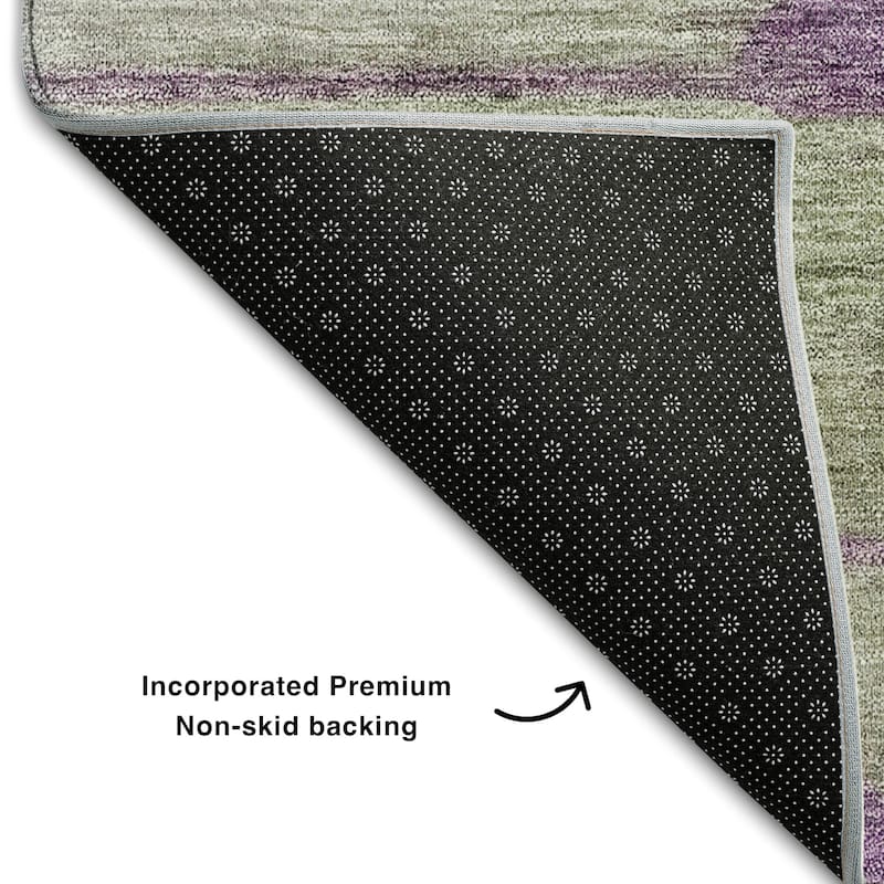 Premium Washable Super Soft Modern Floral Mayfield Rug