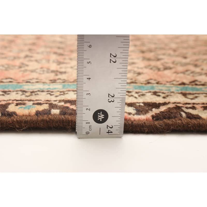 ECARPETGALLERY Hand-knotted Andelz Copper Wool Rug - 2'9 x 9'0