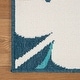 preview thumbnail 21 of 20, Superior Waikiki Tropical Leaves Indoor Outdoor Area Rug
