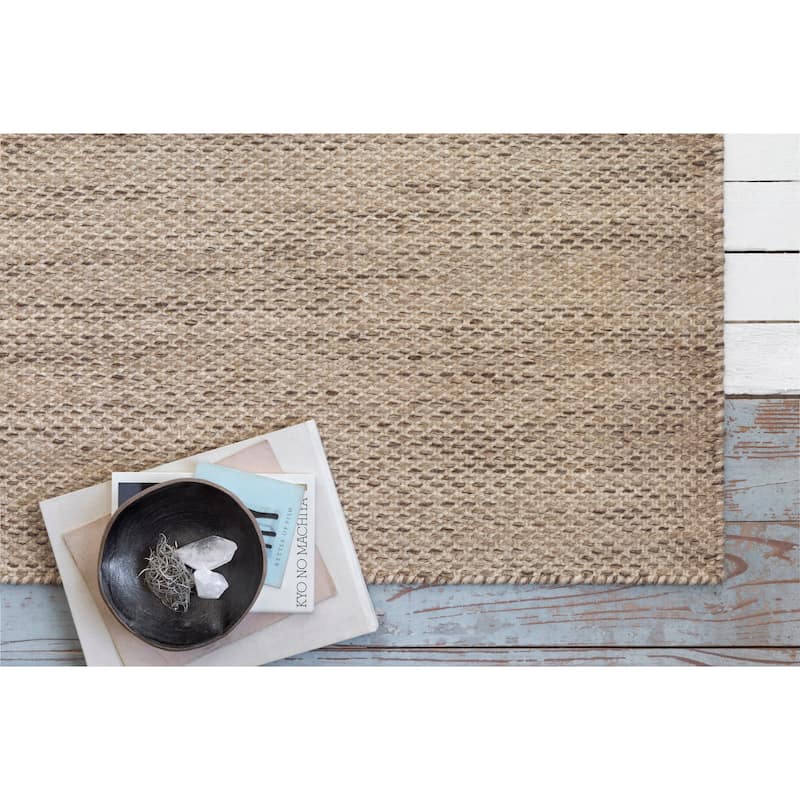 Alexander Home Hand-woven Cape Cod Wool/ Cotton Rug