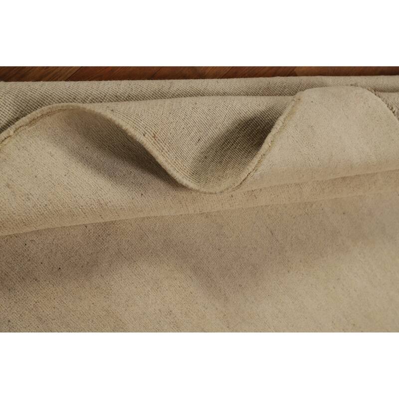 Contemporary Gabbeh Oriental Accent Rug Hand-Knotted Wool Carpet - 4'0"x 6'0"