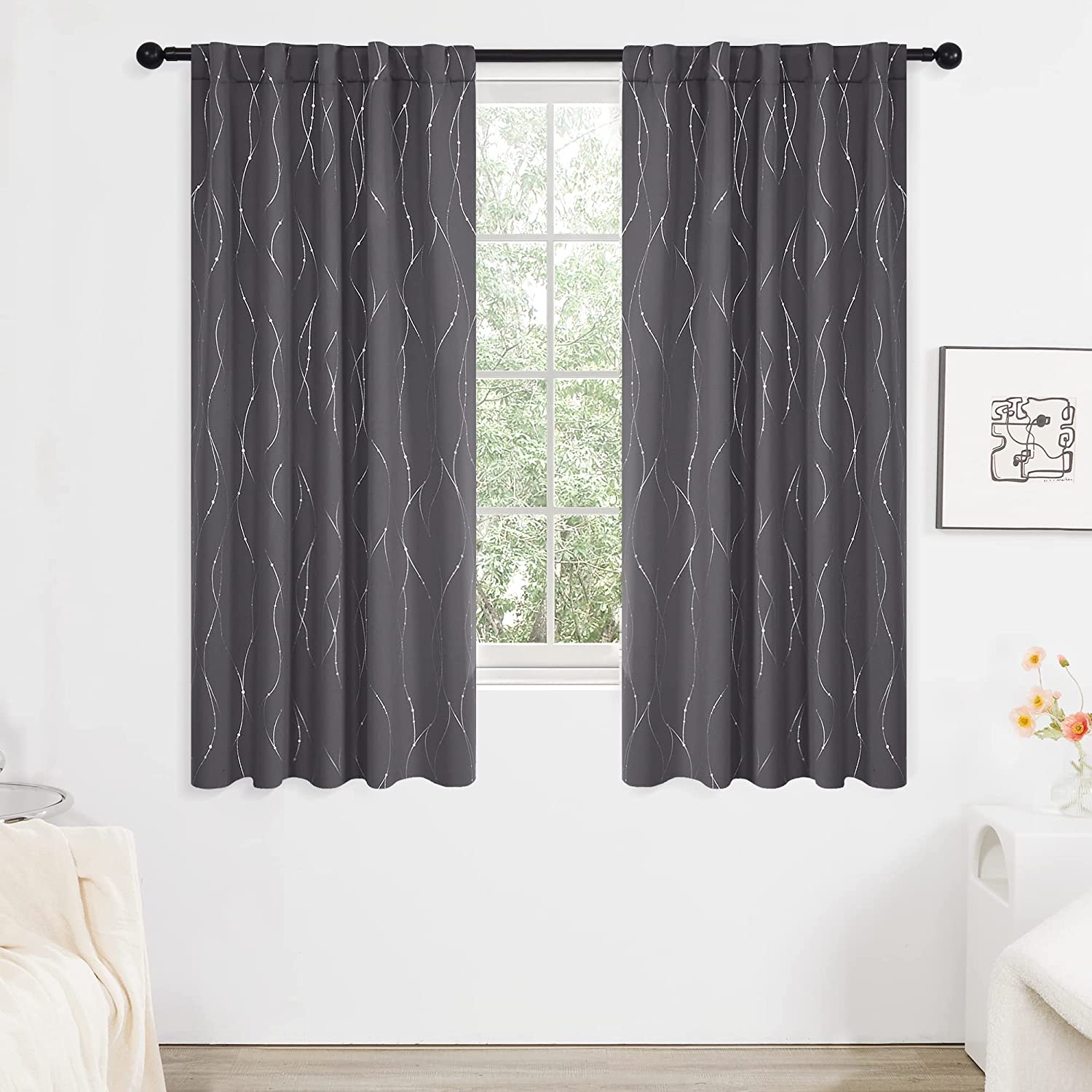 Black curtains bed online bath and beyond