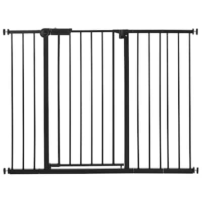 Adjustable 36-Inch Baby Gate with Auto-Close and One-Handed Operation for Stairs Hallways or Kitchens - 26-48”W x 36”H