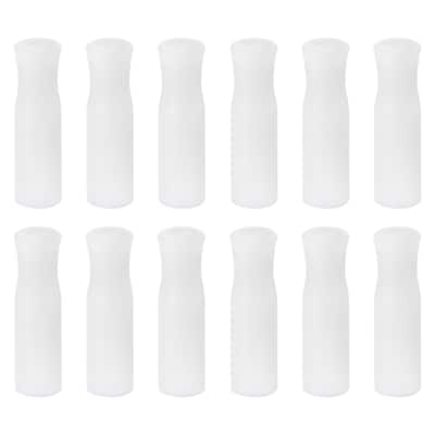 12pcs Silicone Straw Tips for Stainless Steel Straws