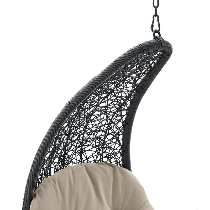Landscape Outdoor Patio Hanging Chaise Lounge Swing Chair
