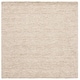 preview thumbnail 74 of 72, SAFAVIEH Handmade Himalaya Alfea Solid Wool Rug 6' Square - Beige - Square