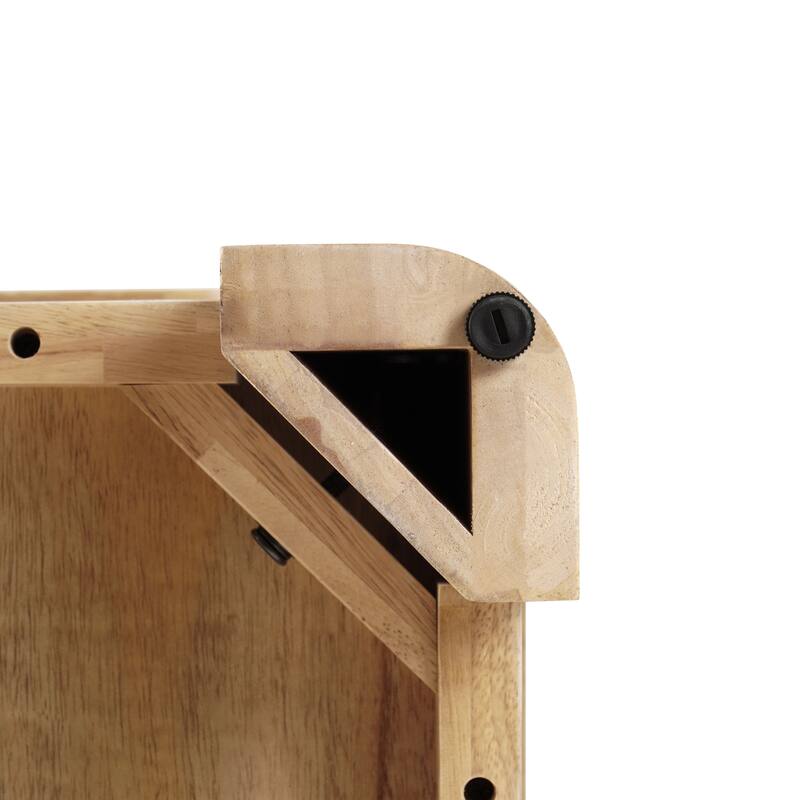 NPD Furniture Trevin Side Table with Open Shelf