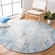 preview thumbnail 7 of 9, SAFAVIEH Tulum Avdotja Modern Abstract Burst Rug - Ivory/Grey - 8' x 10'