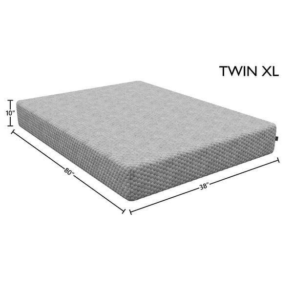 dimension image slide 0 of 6, Soothe Gel Memory Foam 10" Mattress