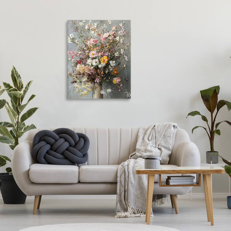 Stupell Overflowing Spring Flowers Canvas Wall Art Design By Franklyn Gregory