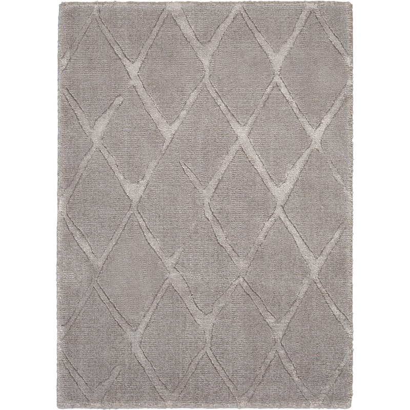 Nourison Twilight Contemporary Geometric Trellis Area Rug