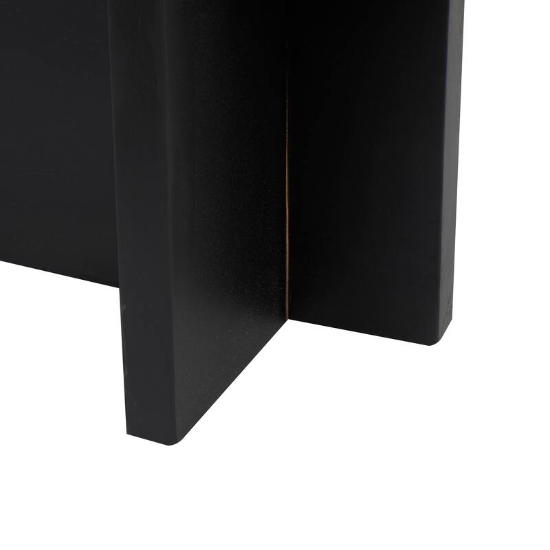 Brown Teak Wood Handmade Living Room Coffee Table with Brown Live Edge Tabletop