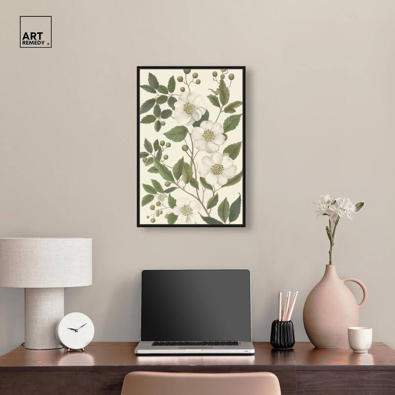 White Cherokee II Canvas by Art Remedy