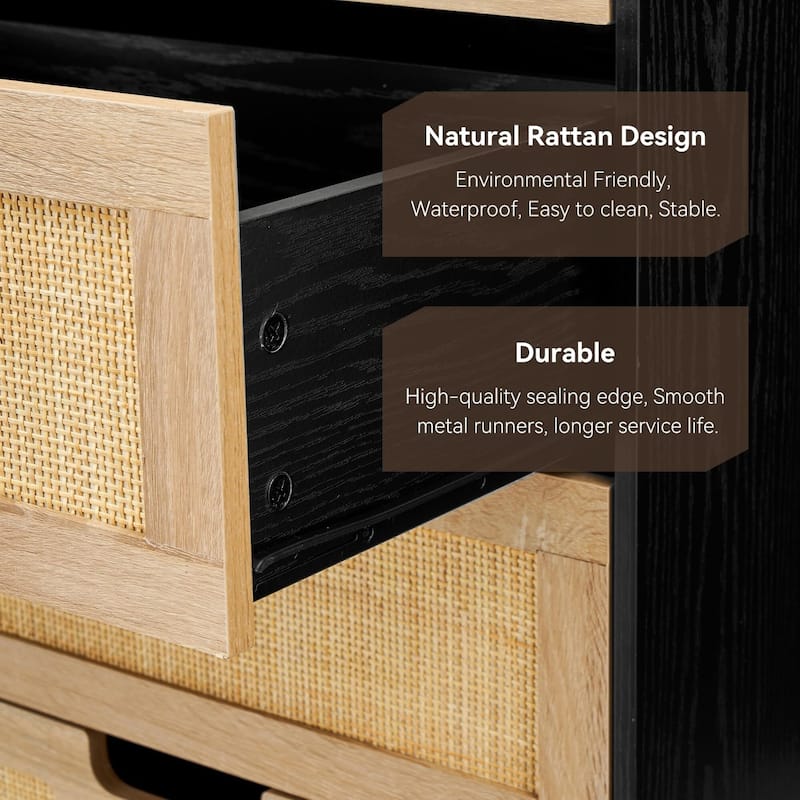 5 Drawers Dresser for Bedroom