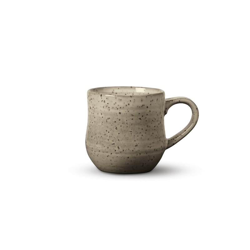 Loft Speckled Reactive Glaze Stoneware Coffee Hot Coco Mug 16 oz. Latte Dishwasher Safe