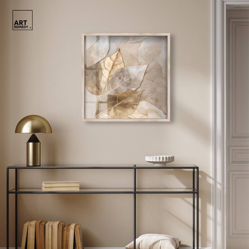Golden Boughs Shadowbox by Art Remedy