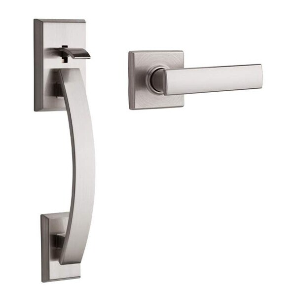 Kwikset 815TVHVDL Tavaris Lower Handleset with Vedani Interior Lever for use with Kwikset Electronic Deadbolts