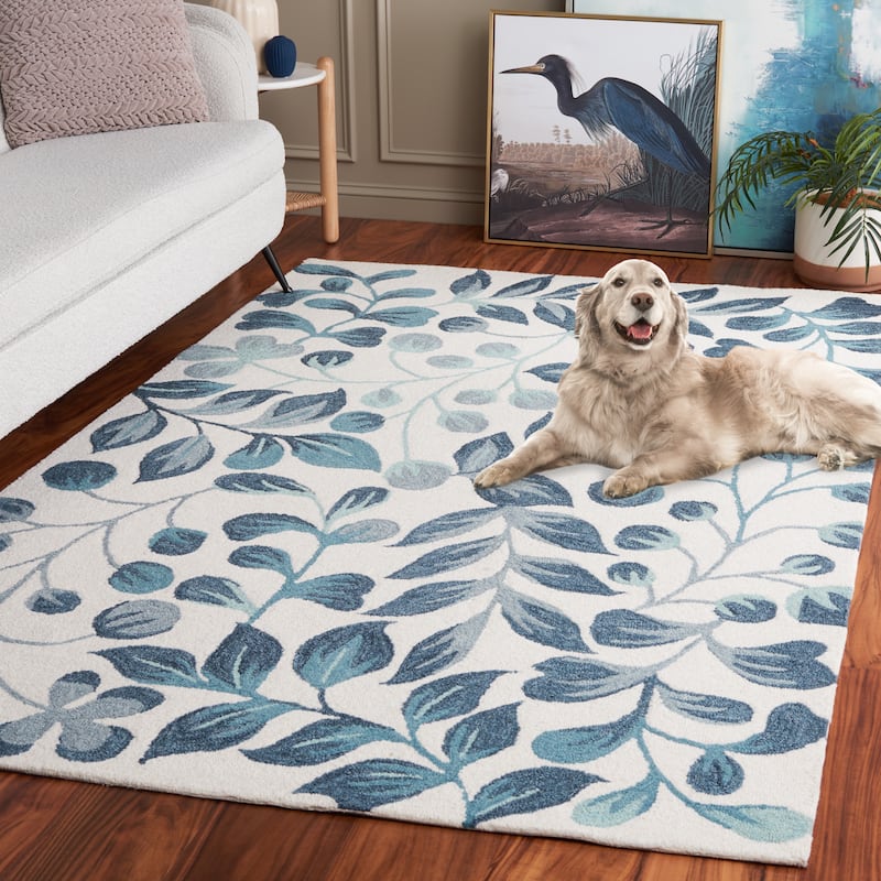 SAFAVIEH Handmade Jardin Eudochia Country Wool Rug