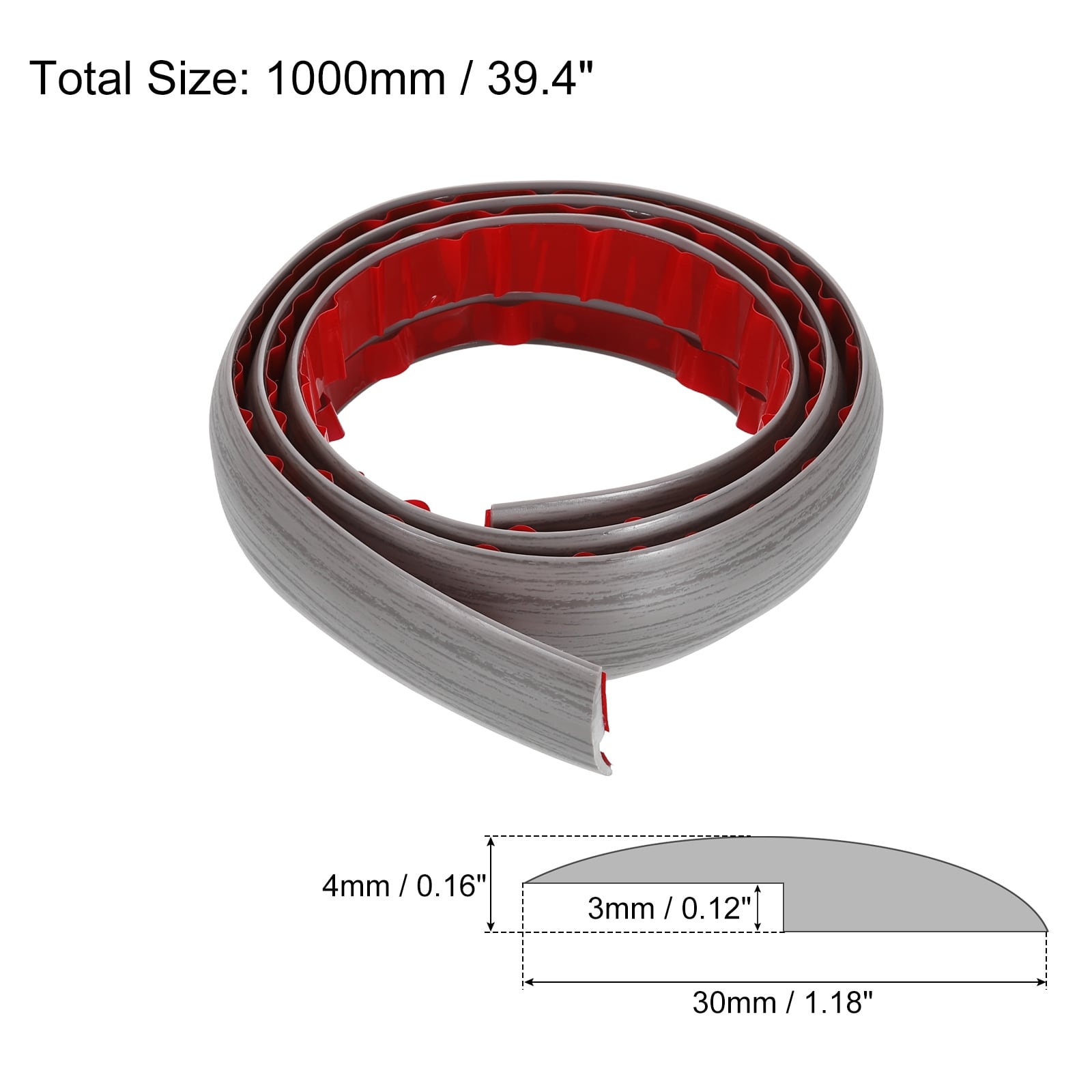 Floor Transition Strip Self Adhesive Carpet Transition Edging Trim Strip Floor Strip