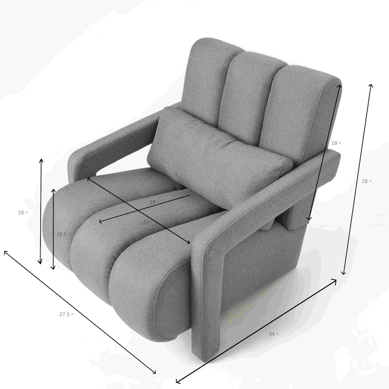 Modern Upholstered accent chair