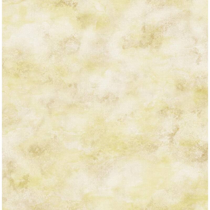 Seabrook Designs Roxen Faux Texture Unpasted Wallpaper - 20.5 in. W x 33 ft. L - Gold and Off-White