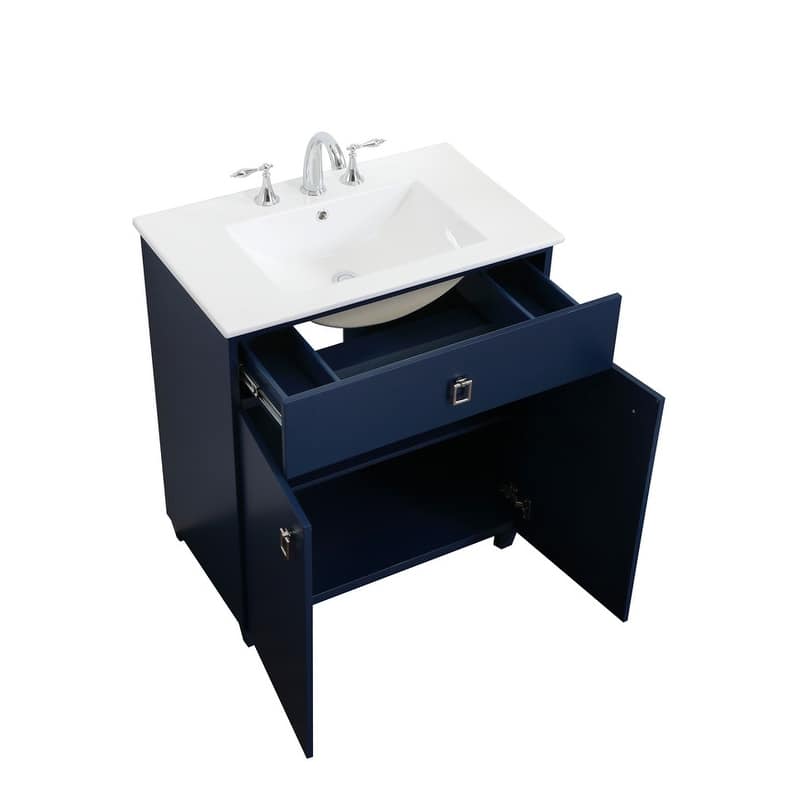 Modern 30" Single Bathroom Vanity Sink
