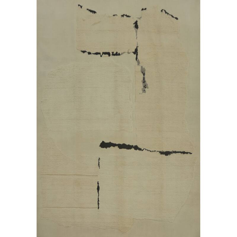 Handmade Wool Gabbeh Vegetable Dye Area Rug Handmade Carpet - 10' 2'' X 8' 0''