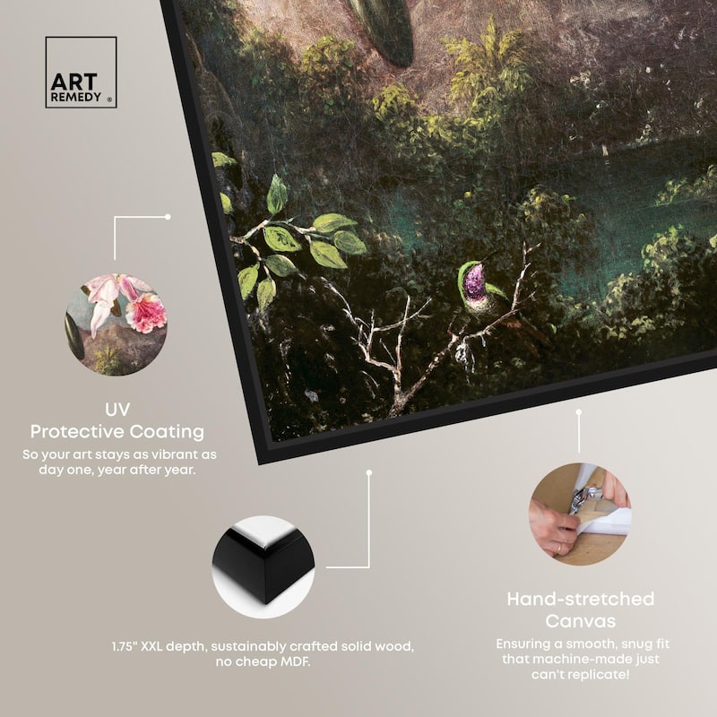 Orchid Blossoms 1873 Canvas by Art Remedy