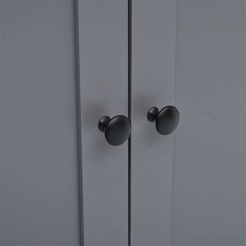 High Freestanding Kitchen Pantry Large Cupboard Storage Cabinet
