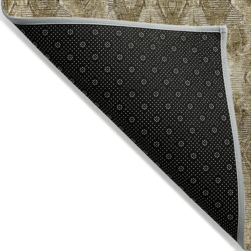 Machine Washable Indoor/ Outdoor Chantille Modern Boho Rug