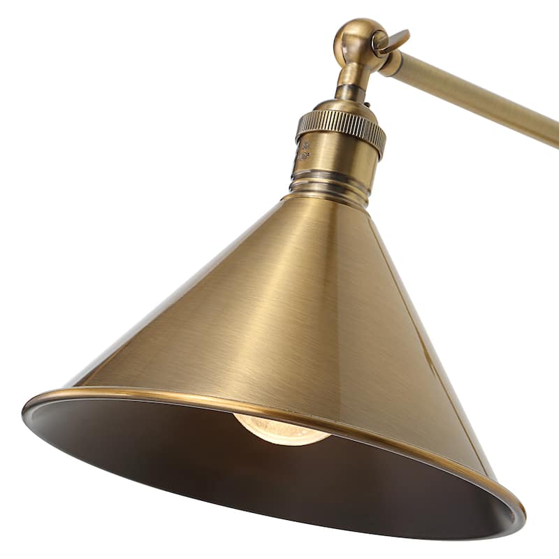 Uttermost Exeter 1 Light Adjustable Sconce - 28"H x 8"W x 25"D