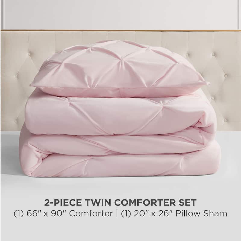 Juicy Couture Kiss Pleat Plush Comforter Sets