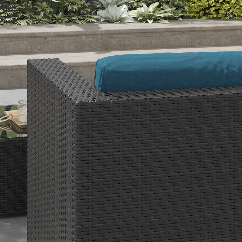 Corvus Xavier 13-piece Sectional Wicker Patio Sofa Set