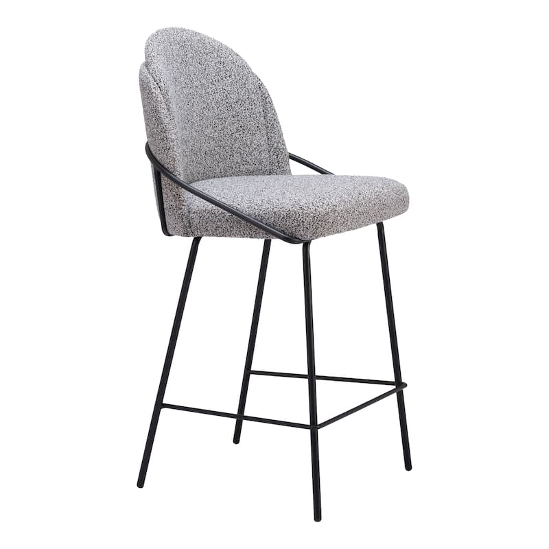 Jambi Counter Stool Black & White