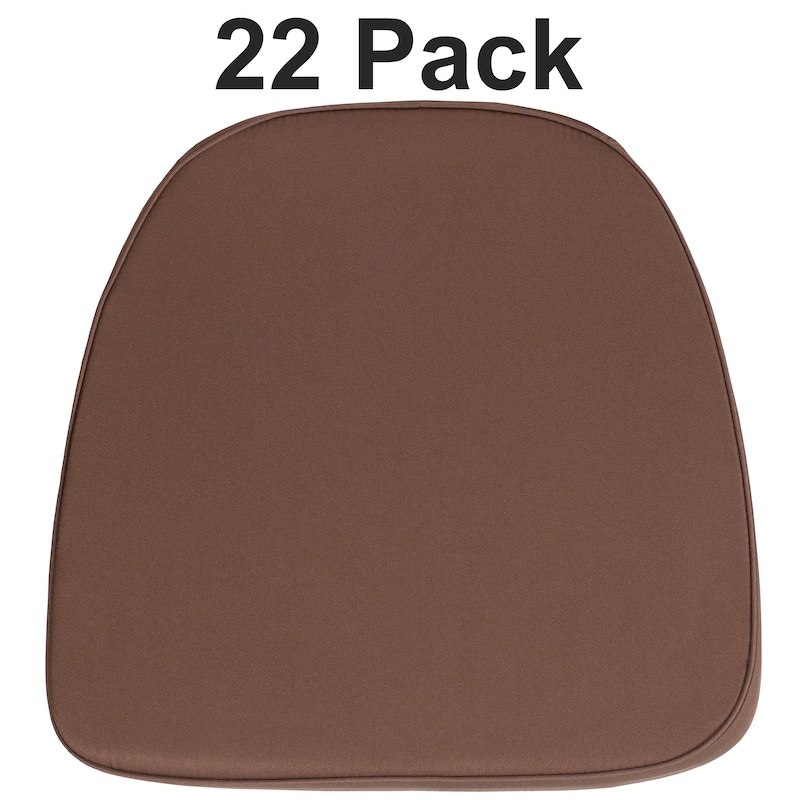 22 Pack Soft Fabric Chiavari Chair Cushion