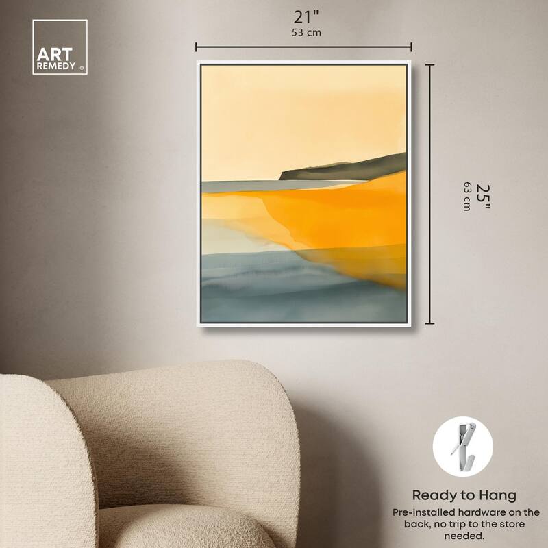 Glistening Beach Dreams I Canvas by Art Remedy