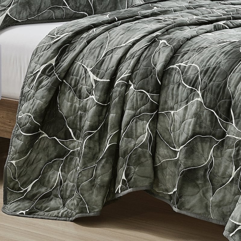 Shatex Arelli 3 piece Lightweight Cooling Bedspread set,Oversized Reversible Quilt set