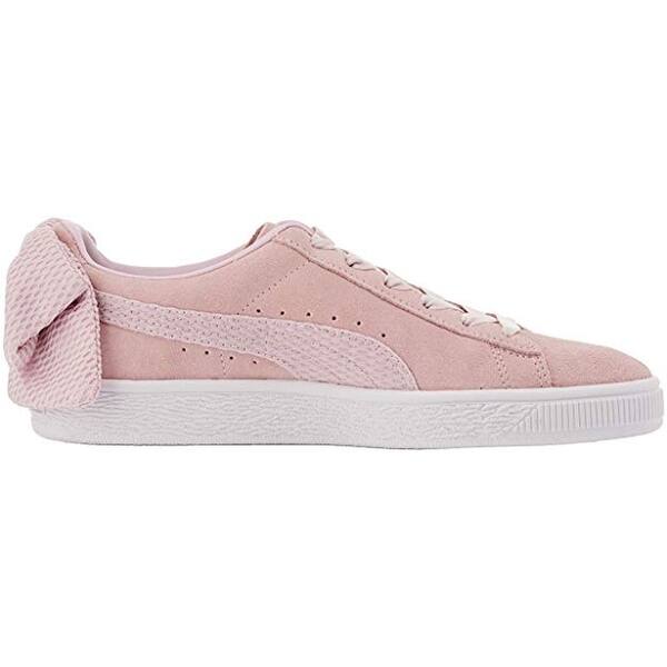 Shop Puma Women S Suede Bow Wn S Sneaker Overstock 28146435