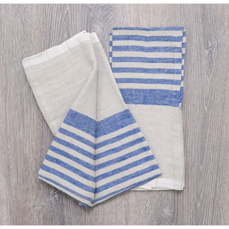 Caravan Brittany Tea Towels - Set of 2