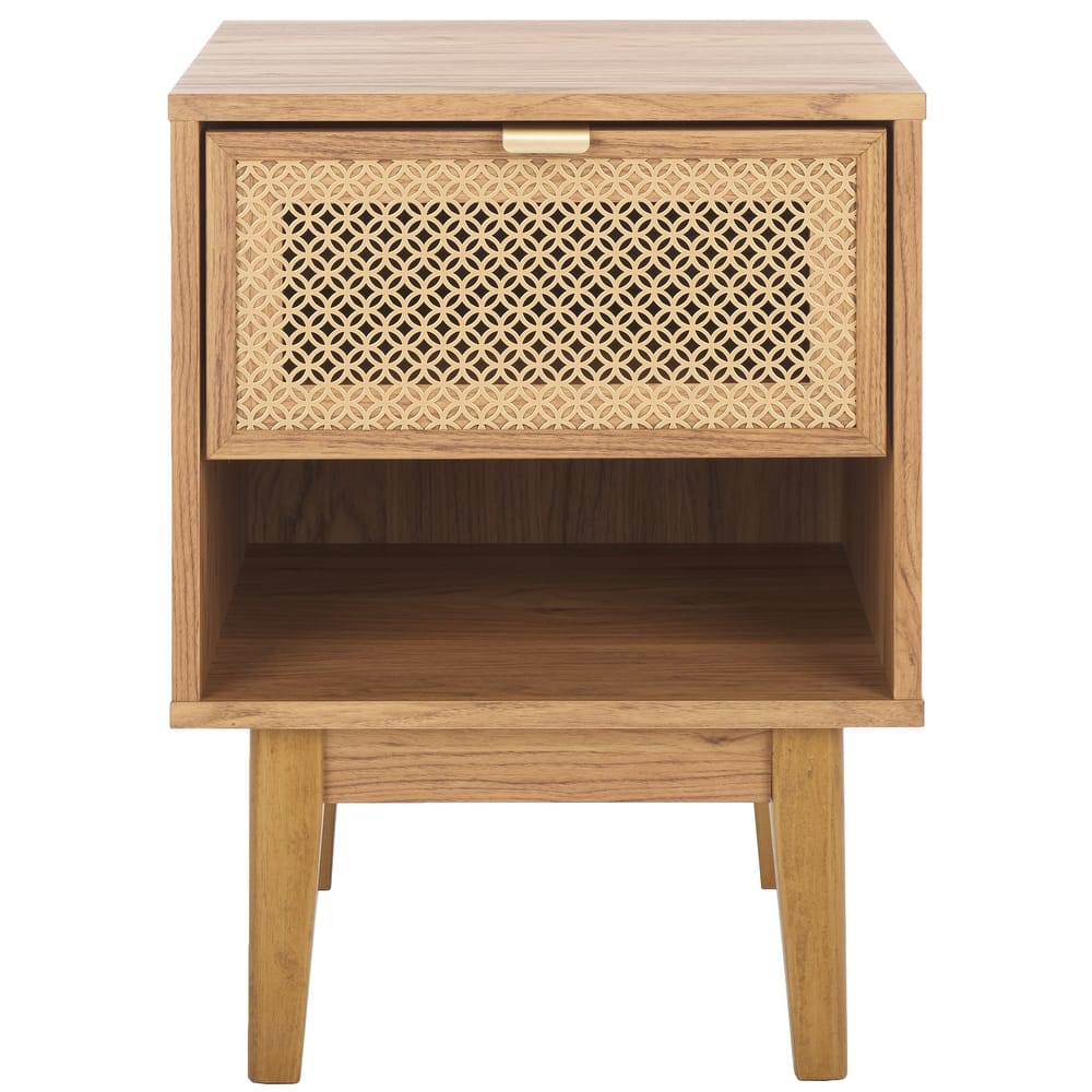 SAFAVIEH Katsuji 1-Drawer 1-Shelf Nightstand